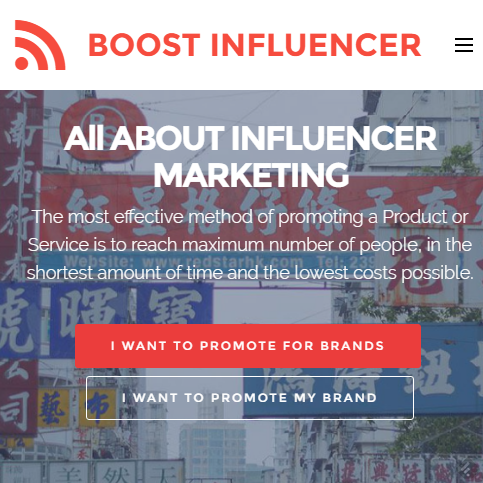 Boost Influencer -KOL Affiliate Program